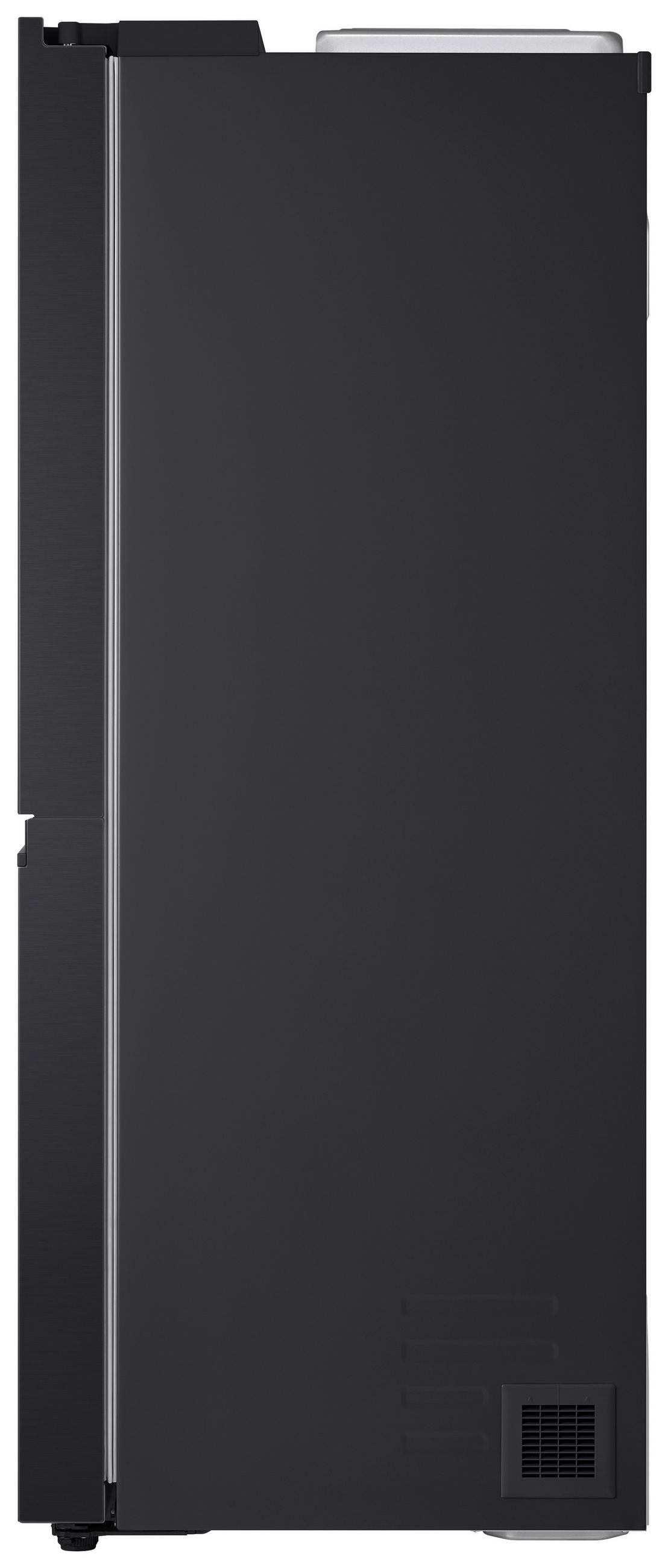 SIDE-BY-SIDE 91,3/179/73,5 cm GSLE91EVAB  - Schwarz, Trend, Glas/Kunststoff (91,3/179/73,5cm) - LG