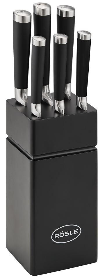 MESSERBLOCK 6-teilig  - Basics (38/15/12cm) - Rösle
