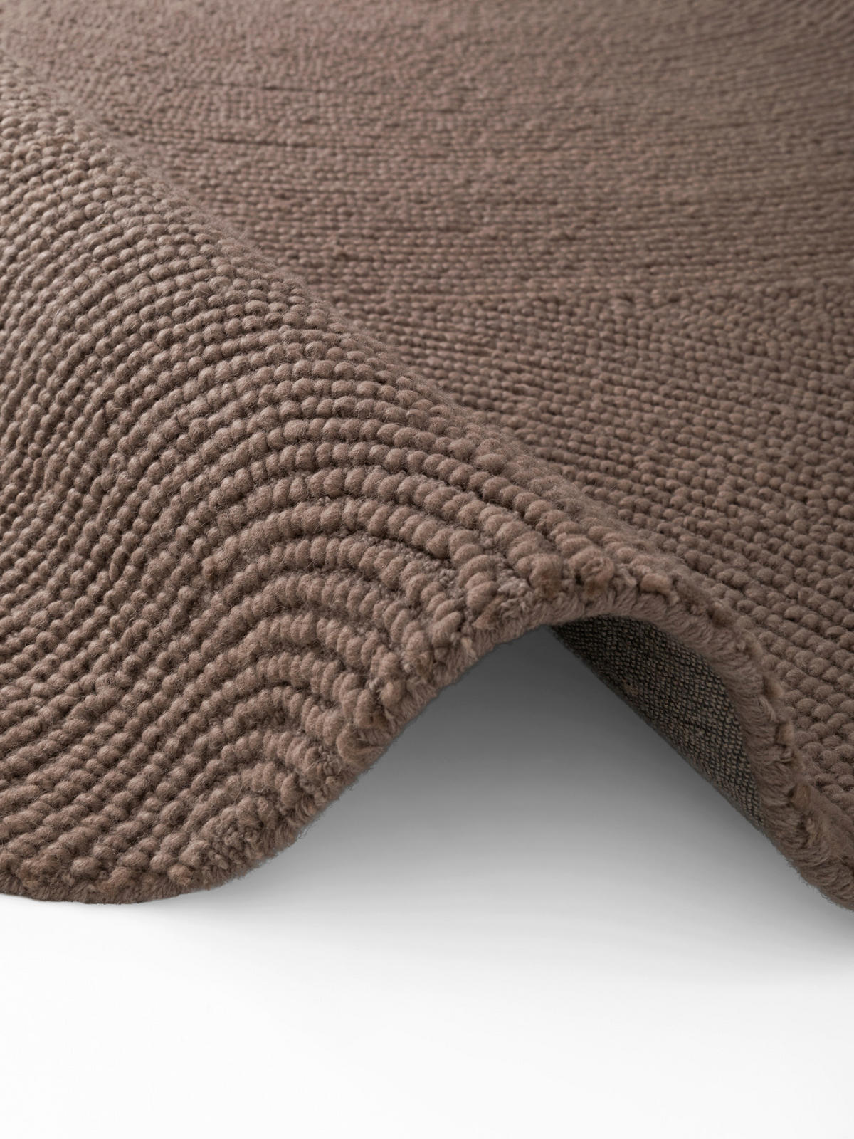 WOLLTEPPICH 200 cm Eleni Taupe  - Taupe, Basics, Textil (200cm)
