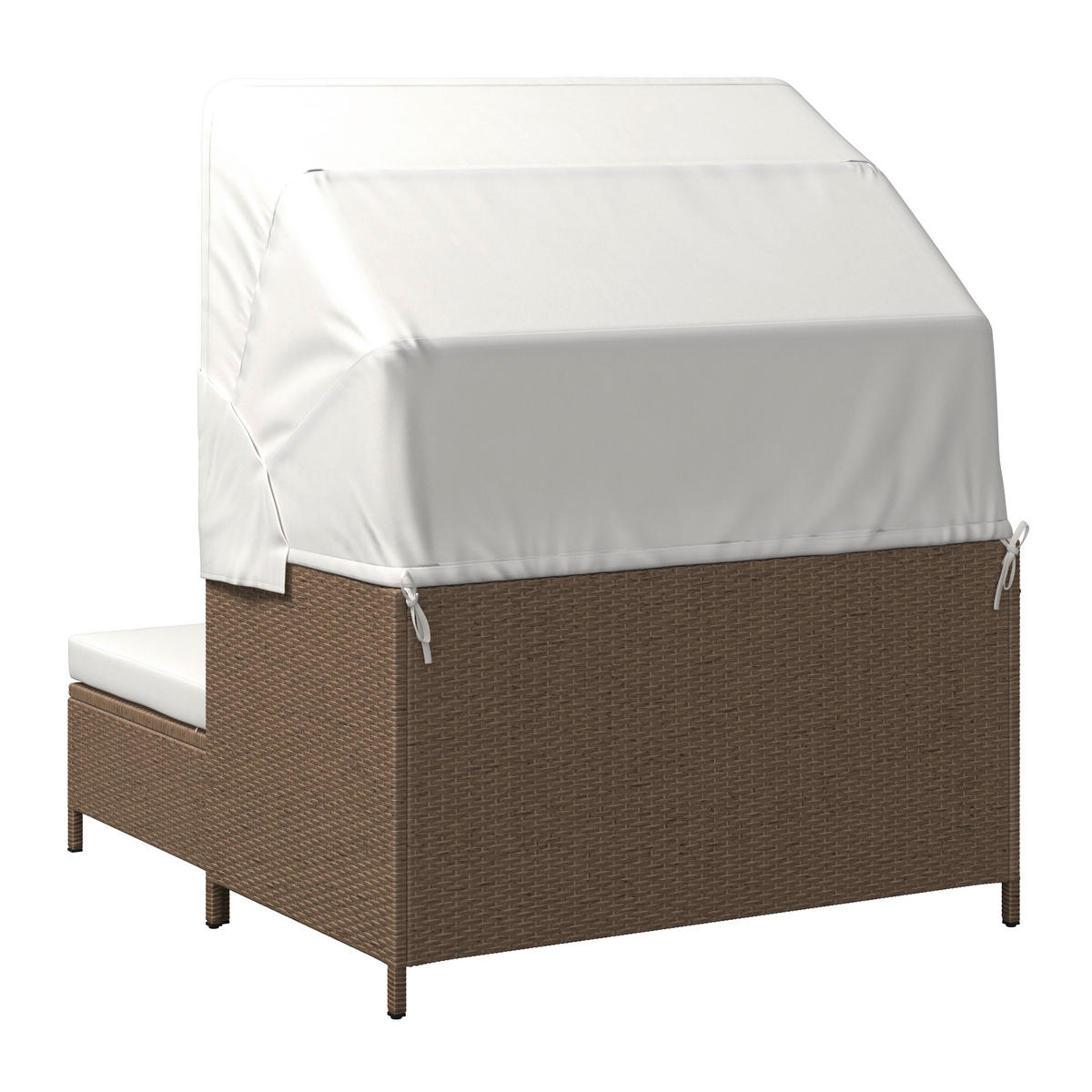 GARTENMUSCHEL 126/143/149 cm  - Beige, Natur, Metall (126/143/149cm) - Ambia Garden