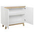 KOMMODE 102/88/40 cm - Eichefarben/Weiß, ROMANTIK / LANDHAUS, Holzwerkstoff (102/88/40cm) - Carryhome KOMMODE 102/88/40 cm - Eichefarben/Weiß, ROMANTIK / LANDHAUS, Holzwerkstoff (102/88/40cm) - Carryhome