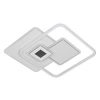 LED SVJETILJKA STROPNA Lucca  - bijela, Trend, metal/plastika (50,3/50,3/6cm) - Novel