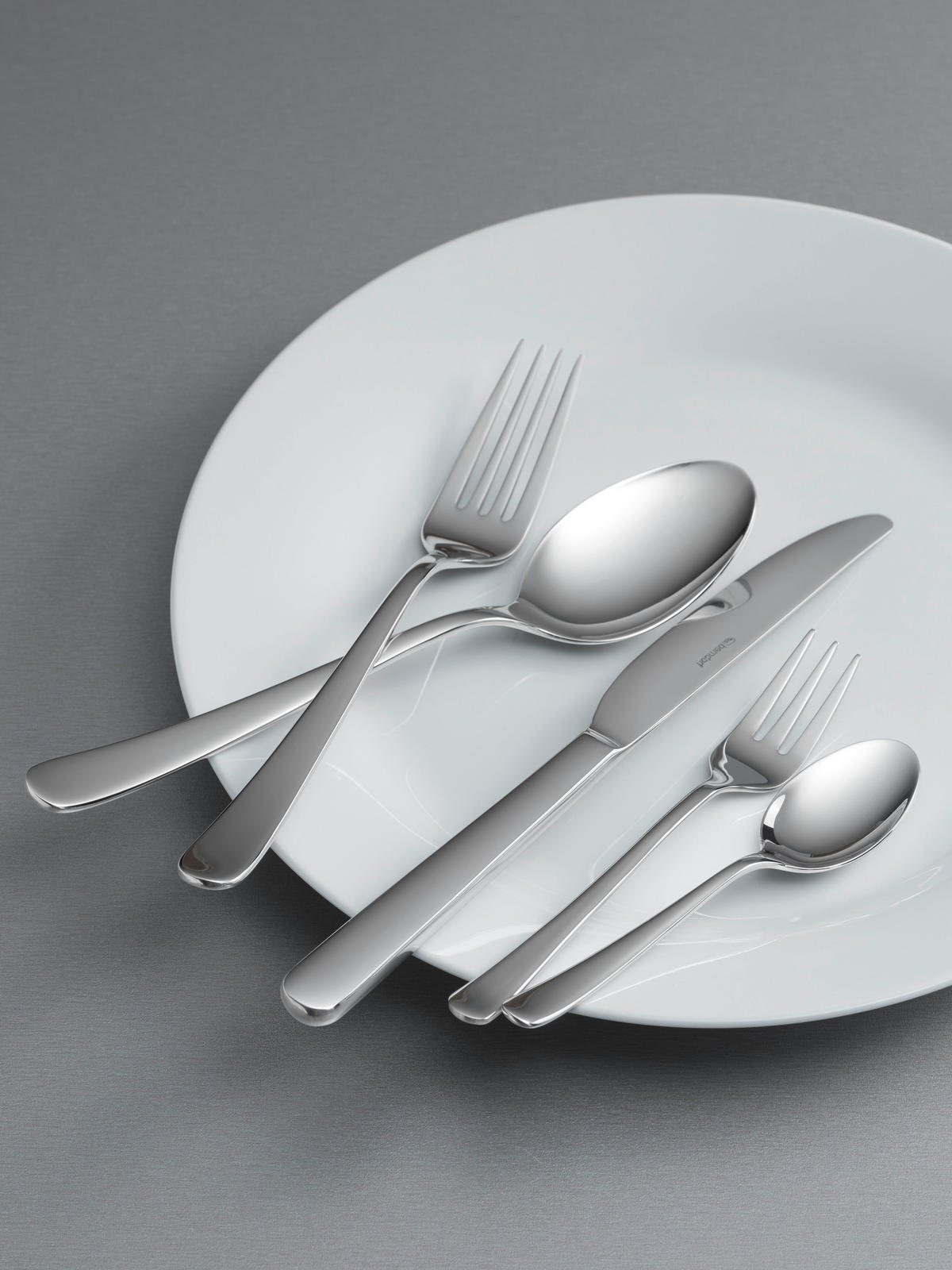 BESTECKSET 30-teilig Edelstahl  - MODERN, Metall - Berndorf