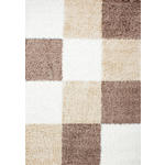 HOCHFLORTEPPICH 80/150 cm Life 1501 Braun, Weiß, Hellbraun  - Hellbraun/Braun, KONVENTIONELL, Textil (80/150cm) - Novel