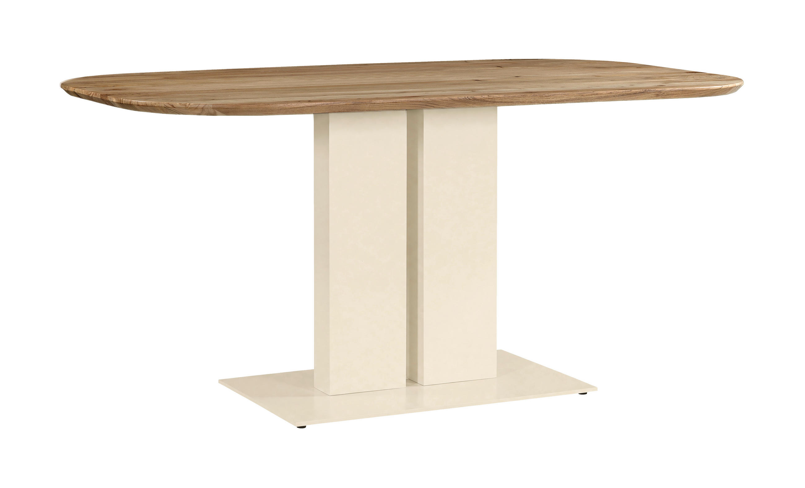 Lomoco JÍDELNÍ STŮL, akácie, krémová, barvy akácie, 160/95/76 cm