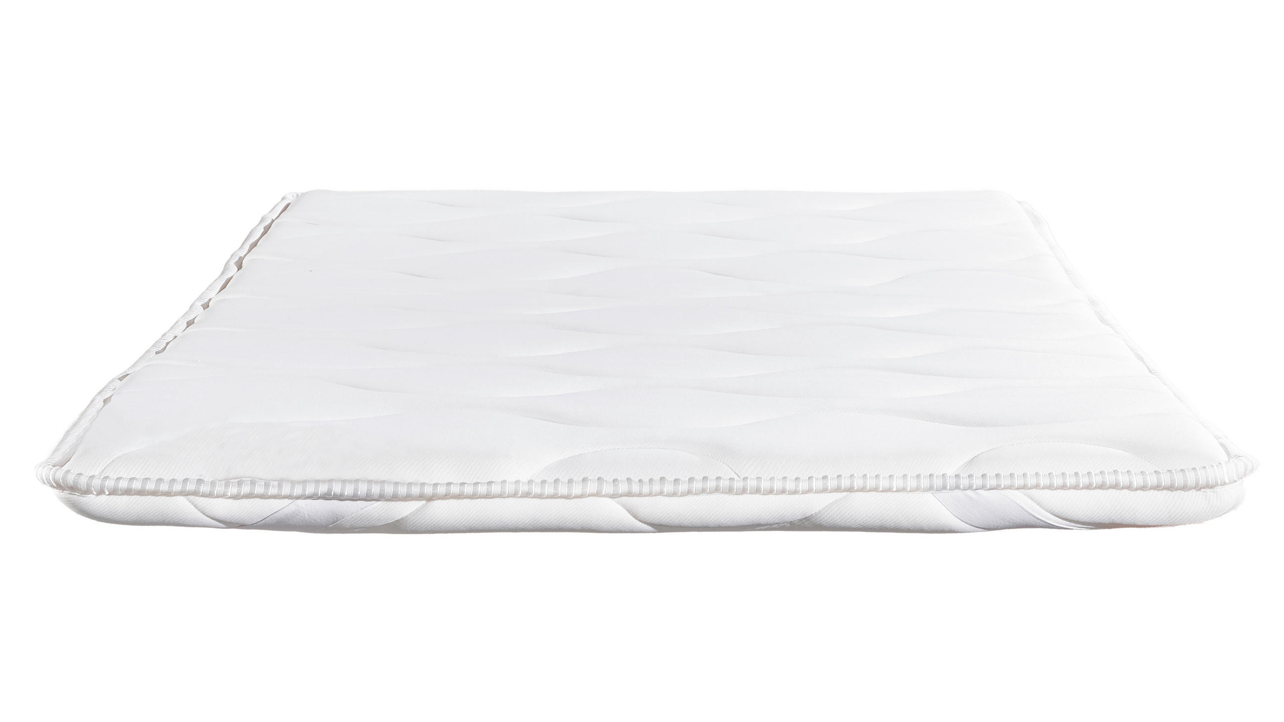 TOPPER DREAM SYNC TOPPER 180/200 cm Höhe ca. 6 cm  - Weiß, Basics, Textil (180/200cm) - Livetastic