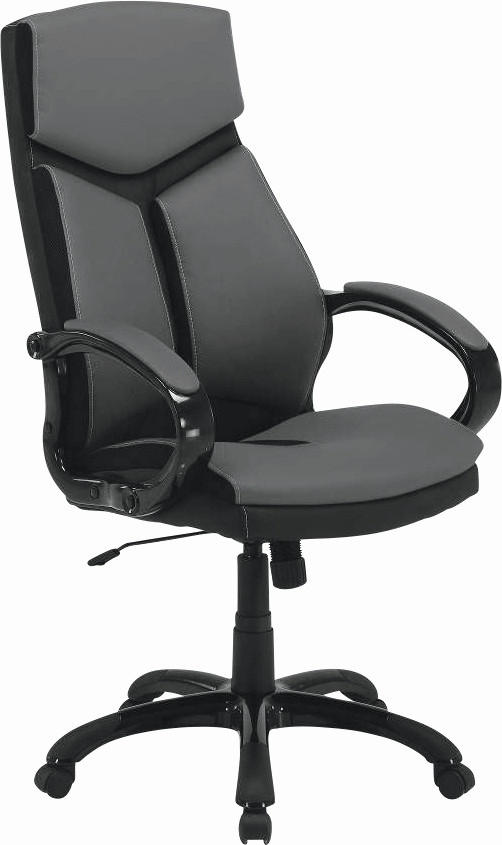 Carryhome Drehstuhl Grau, Schwarz 64x115-125x74 cm