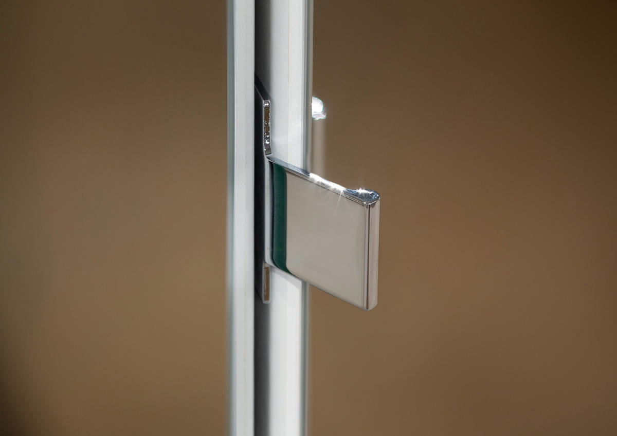 SCHWEBETÜRENSCHRANK 131/210/59 cm 2-türig Silberfarben, Graphitfarben  - Silberfarben/Alufarben, MODERN, Glas/Holzwerkstoff (131/210/59cm) - Rauch Möbel
