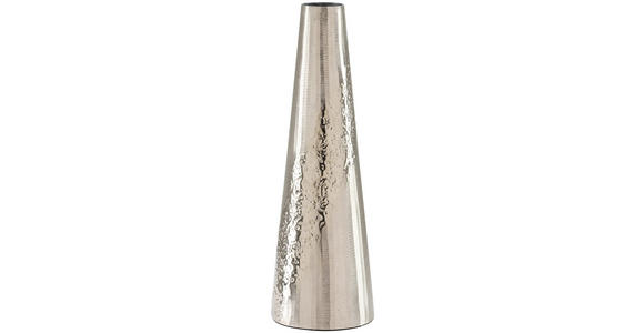 VASE 36 cm - Nickelfarben, Design, Metall (12/36cm) - Ambia Home