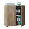AKTENSCHRANK 70/74/39 cm  - Eichefarben, Basics, Holzwerkstoff (70/74/39cm) - MID.YOU