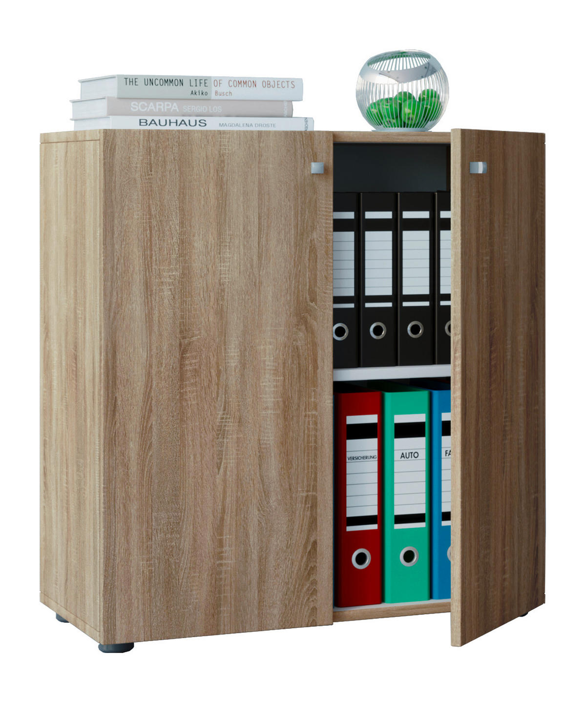 AKTENSCHRANK 70/74/39 cm  - Eichefarben, Basics, Holzwerkstoff (70/74/39cm) - MID.YOU