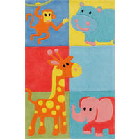 KINDERTEPPICH 80/150 cm BC Kids  - Blau/Gelb, Trend, Naturmaterialien/Textil (80/150cm) - Ben'n'jen