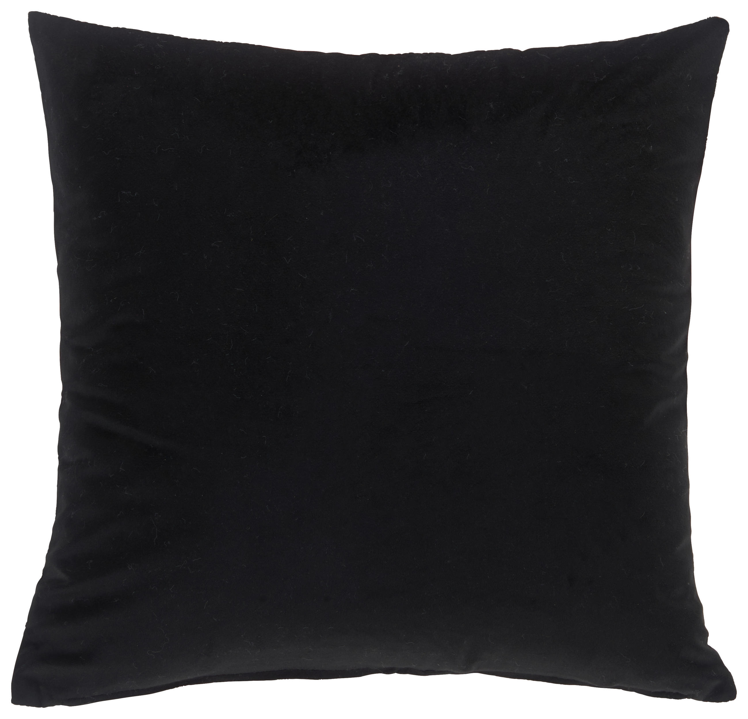 KISSENHÜLLE 45/45 cm  - Schwarz/Weiß, Design, Textil (45/45cm) - Novel