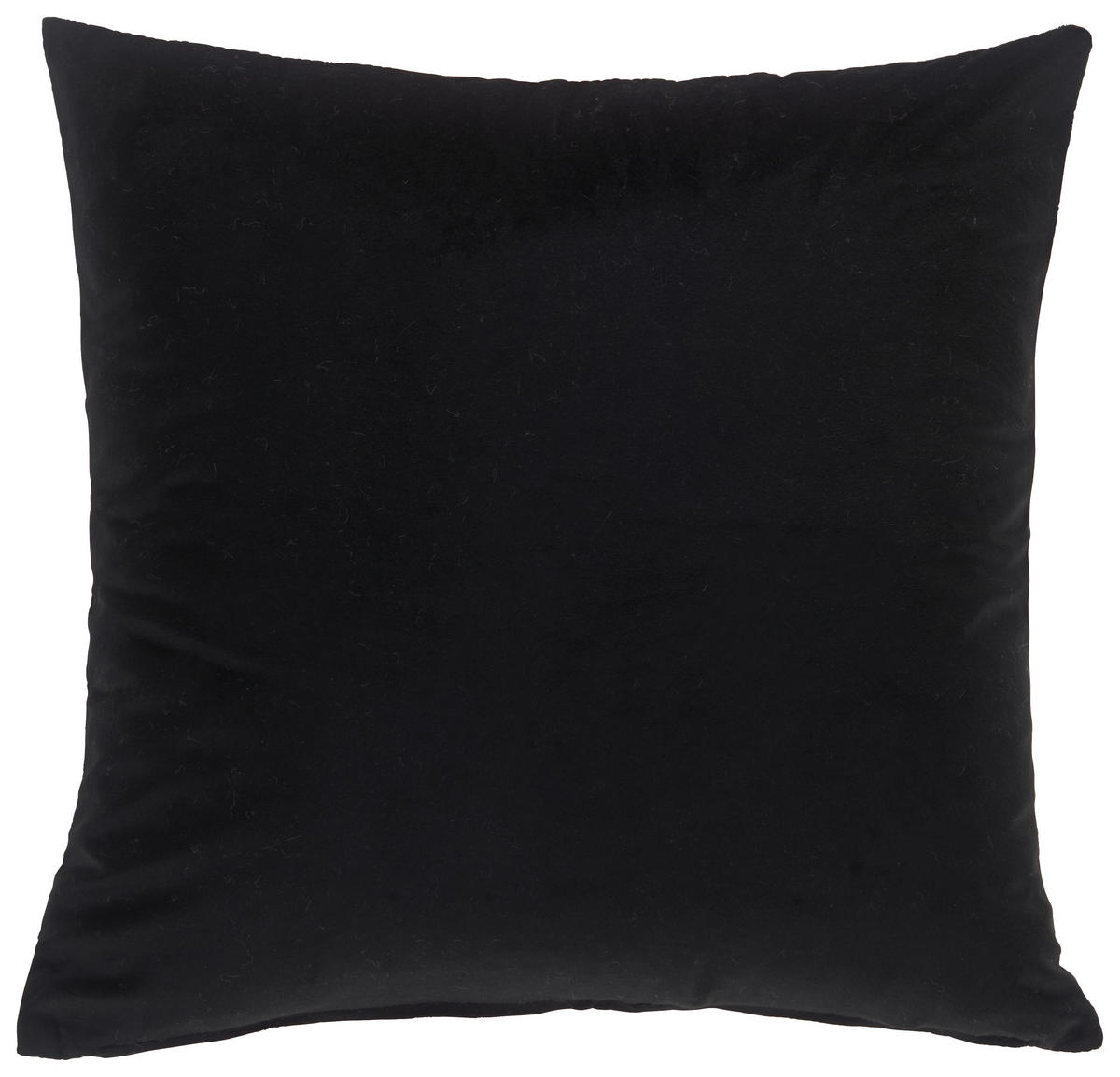KISSENHÜLLE 45/45 cm  - Schwarz/Weiß, Design, Textil (45/45cm) - Novel