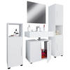 BADEZIMMER  in 122 cm  - Weiß, MODERN, Holzwerkstoff (122cm) - MID.YOU