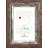 RAHMEN 21/29,7 cm  - Rot/Braun, Basics, Holz (21/29,7cm)
