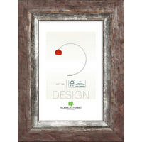 RAHMEN 21/29,7 cm  - Rot/Braun, Basics, Holz (21/29,7cm)