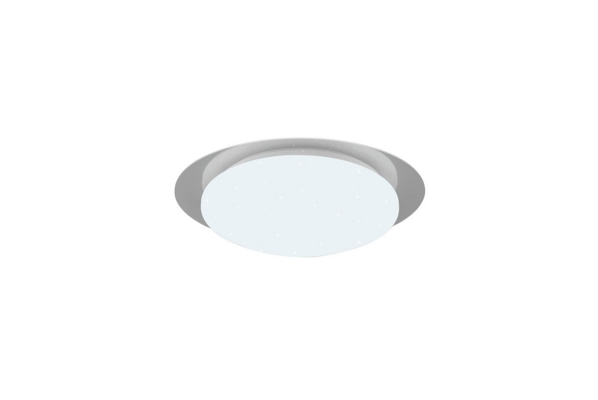 LED-DECKENLEUCHTE  35/8,7 cm    - Weiss, Basics, Kunststoff (35/8,7cm) - Trio Leuchten