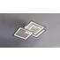 LED-DECKENLEUCHTE - Silberfarben, Design, Kunststoff/Metall (50/17cm) - Novel LED-DECKENLEUCHTE - Silberfarben, Design, Kunststoff/Metall (50/17cm) - Novel