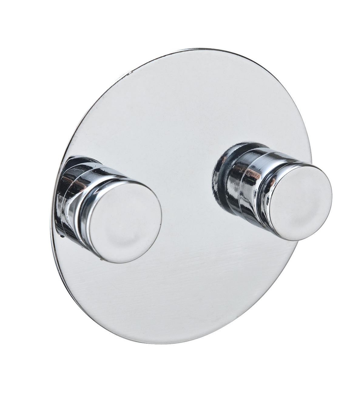 VÄGGKROK  i stålfärgad  - stålfärgad, Design, metall (9,5cm)