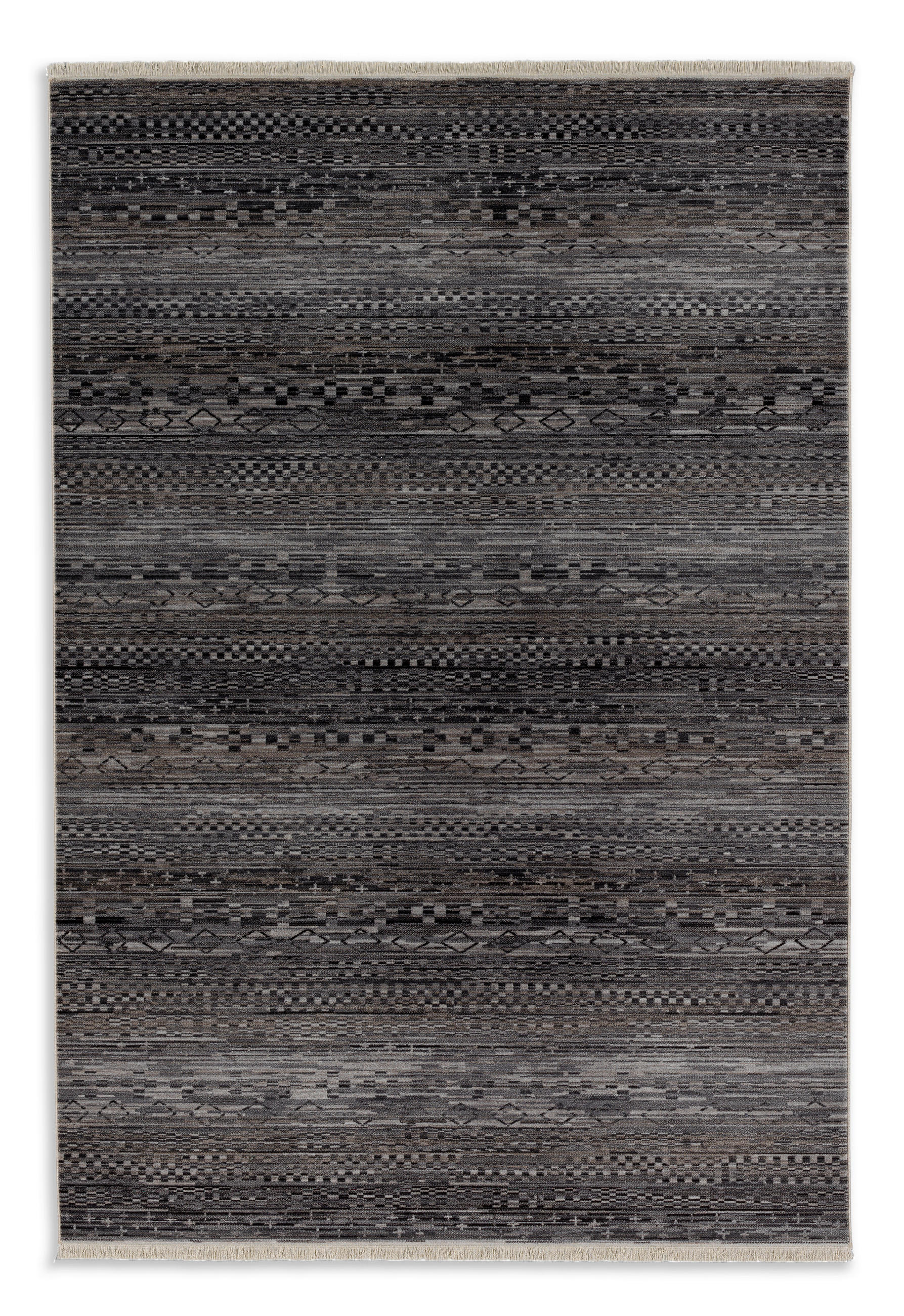 WEBTEPPICH 133/185 cm Mystik 6305/92 D.193 042 Dunkelgrau rechteckig  - Dunkelgrau, KONVENTIONELL (133/185cm) - Schöner Wohnen