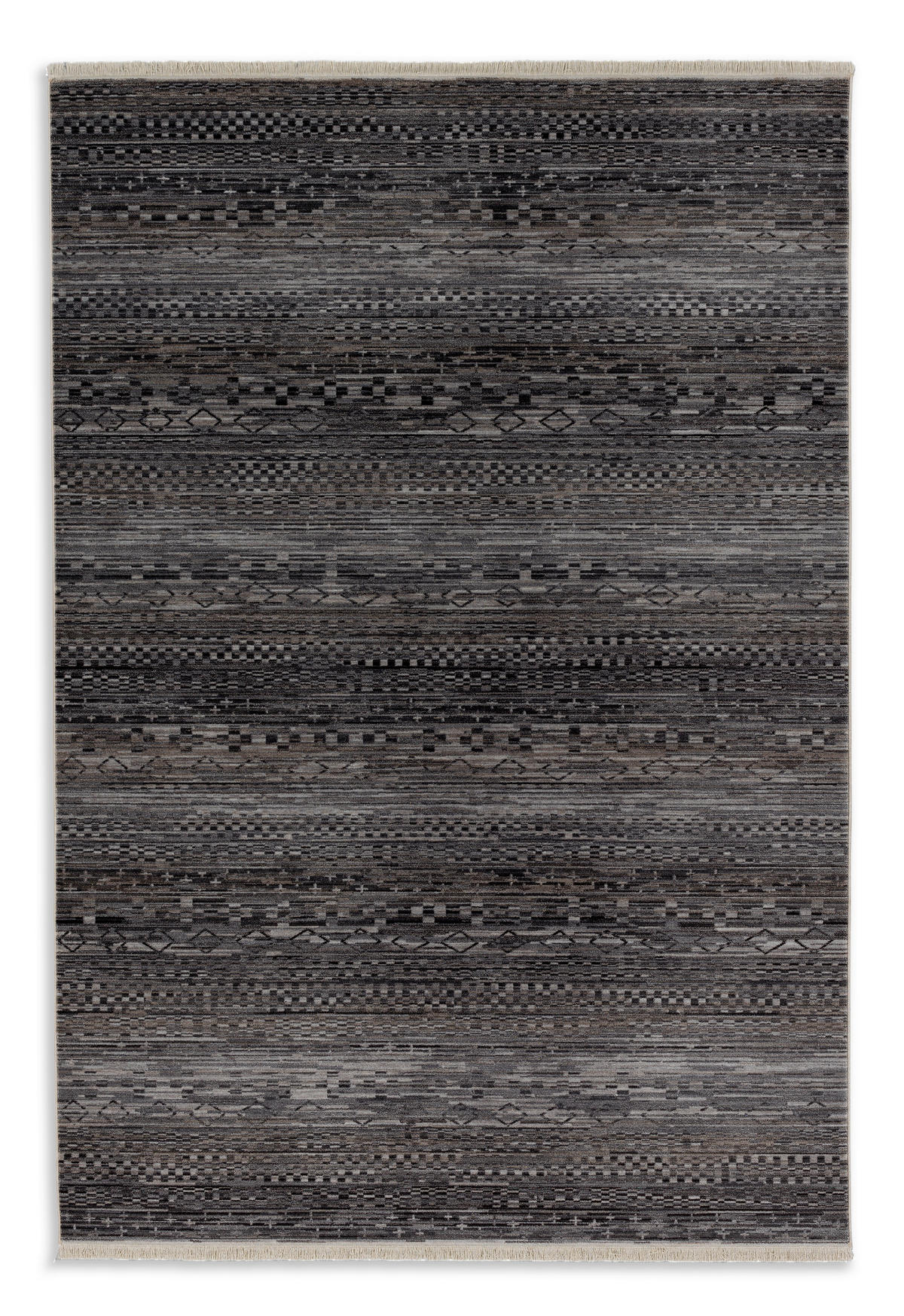 WEBTEPPICH 133/185 cm Mystik 6305/92 D.193 042 Dunkelgrau rechteckig  - Dunkelgrau, KONVENTIONELL (133/185cm) - Schöner Wohnen