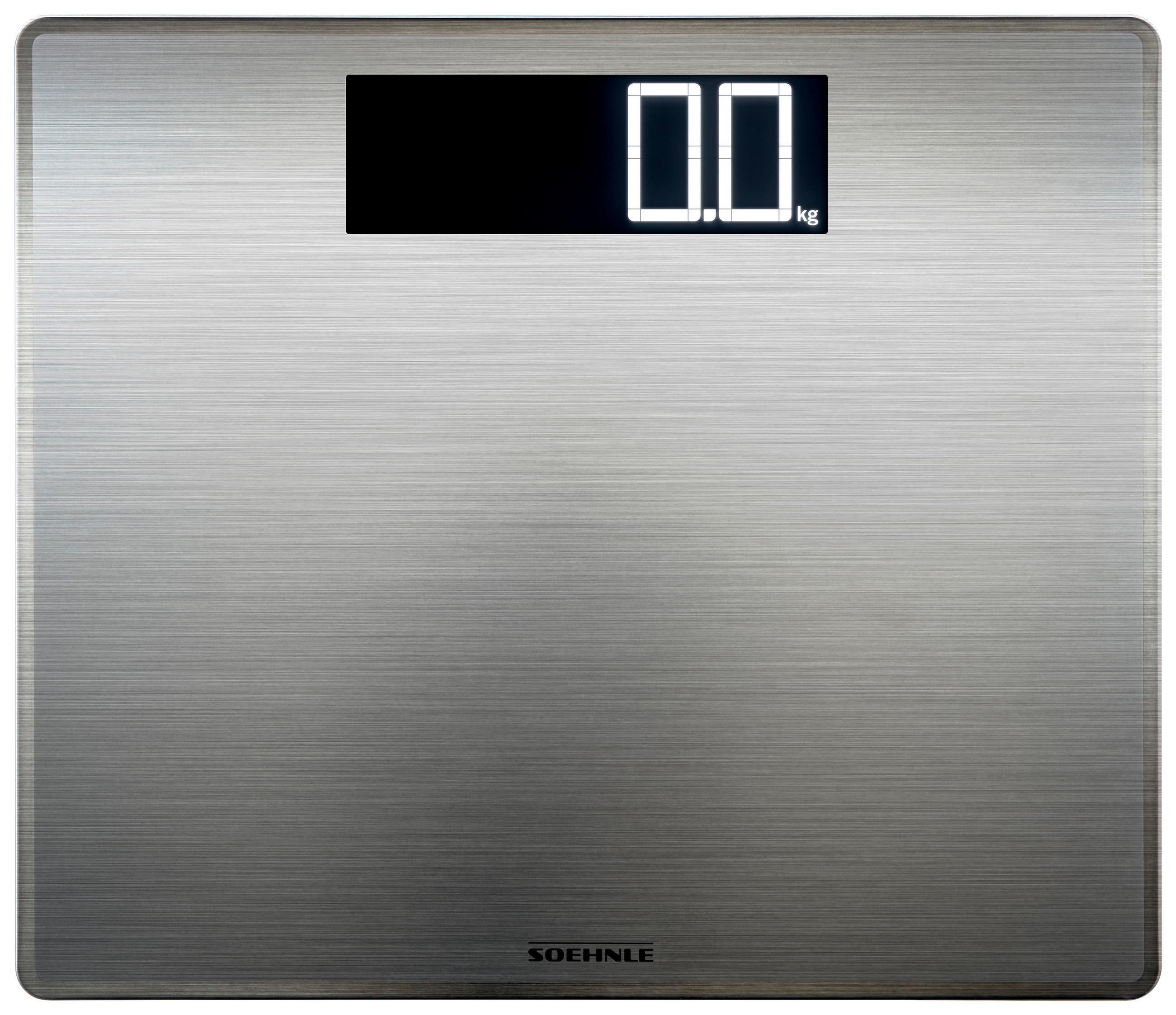 PERSONENWAAGE STYLE SENSE SAFE 300  - Edelstahlfarben, Basics, Metall (30/35/2,8cm) - Soehnle