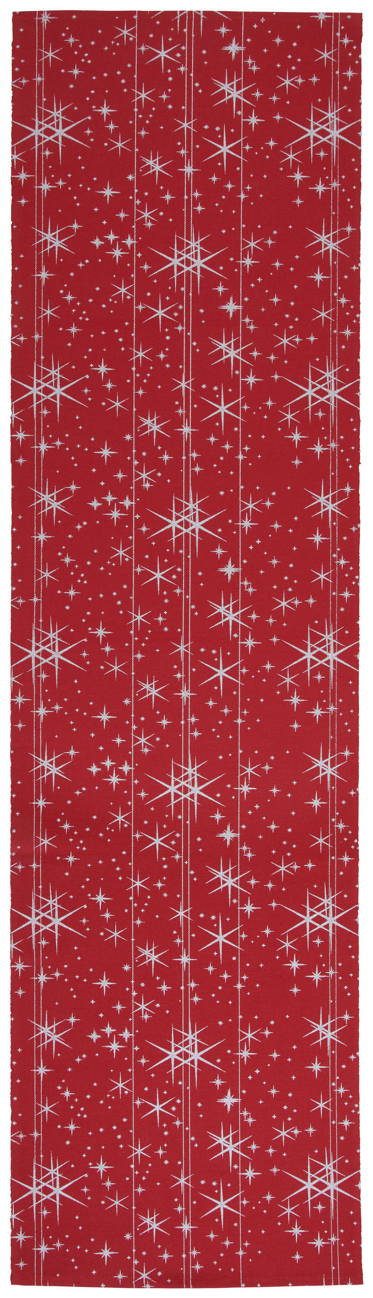 ÚZKY OBRUS, 40/150 cm, červená - červená, Design, textil (40/150cm) - X-Mas