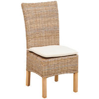 STUHL - Grau, MODERN, Holz (50/105/63cm) - Livetastic