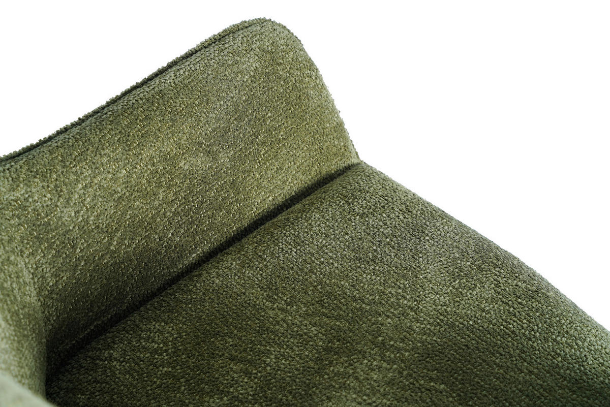 ARMLEHNSTUHL  in Eisen Webstoff  - Schwarz/Grün, Design, Textil/Metall (64/88/60cm) - Novel