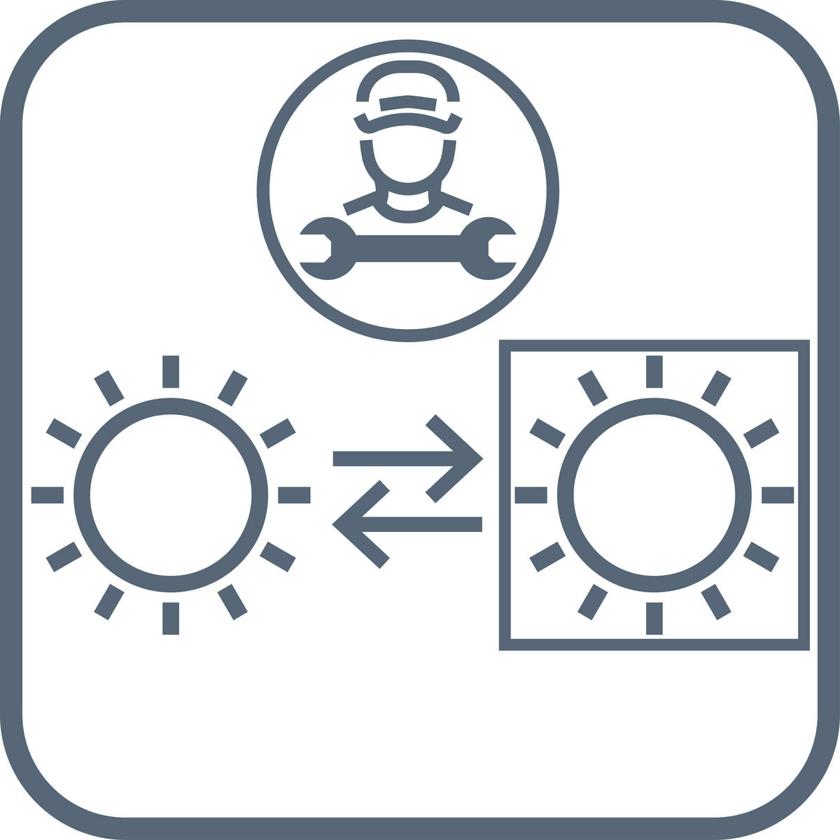 DECKENLEUCHTE  40/15,5 cm    - Weiß, Design, Kunststoff/Metall (40/15,5cm) - Näve