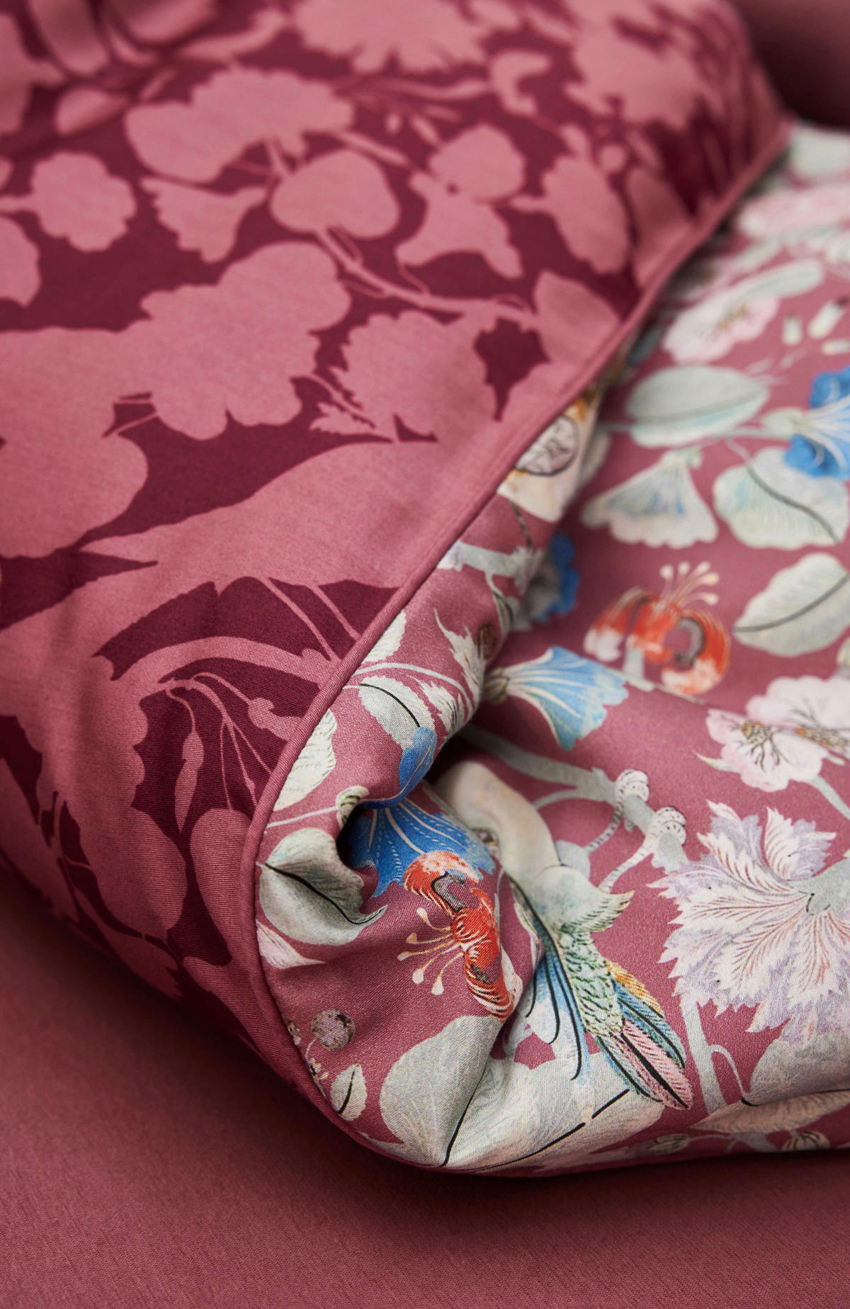 BETTWÄSCHE Aleste Satin 200/200 cm  - Pink, KONVENTIONELL, Textil (200/200cm) - Essenza