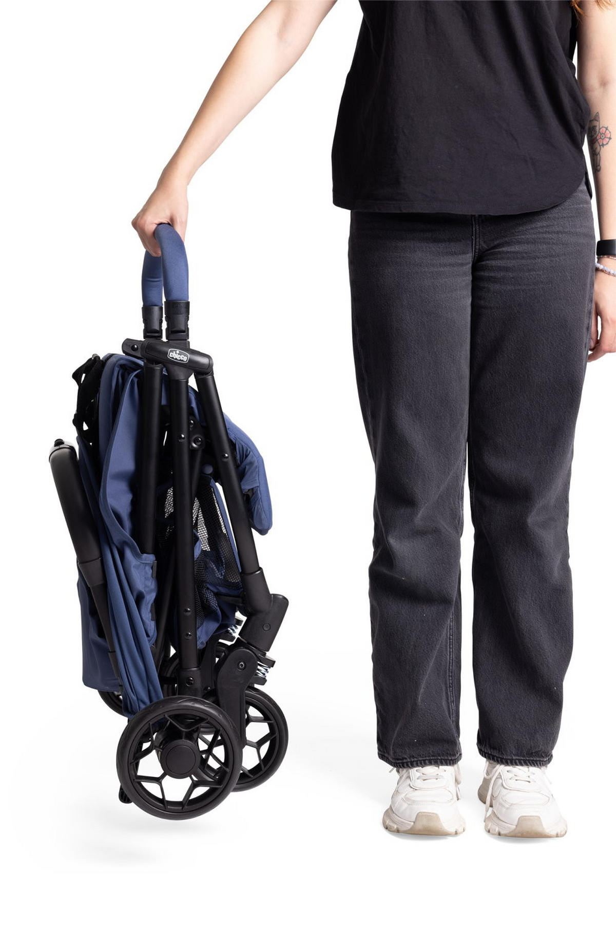 BUGGY Urbino  - Blau, Basics, Textil/Metall (53/103/80cm) - Chicco