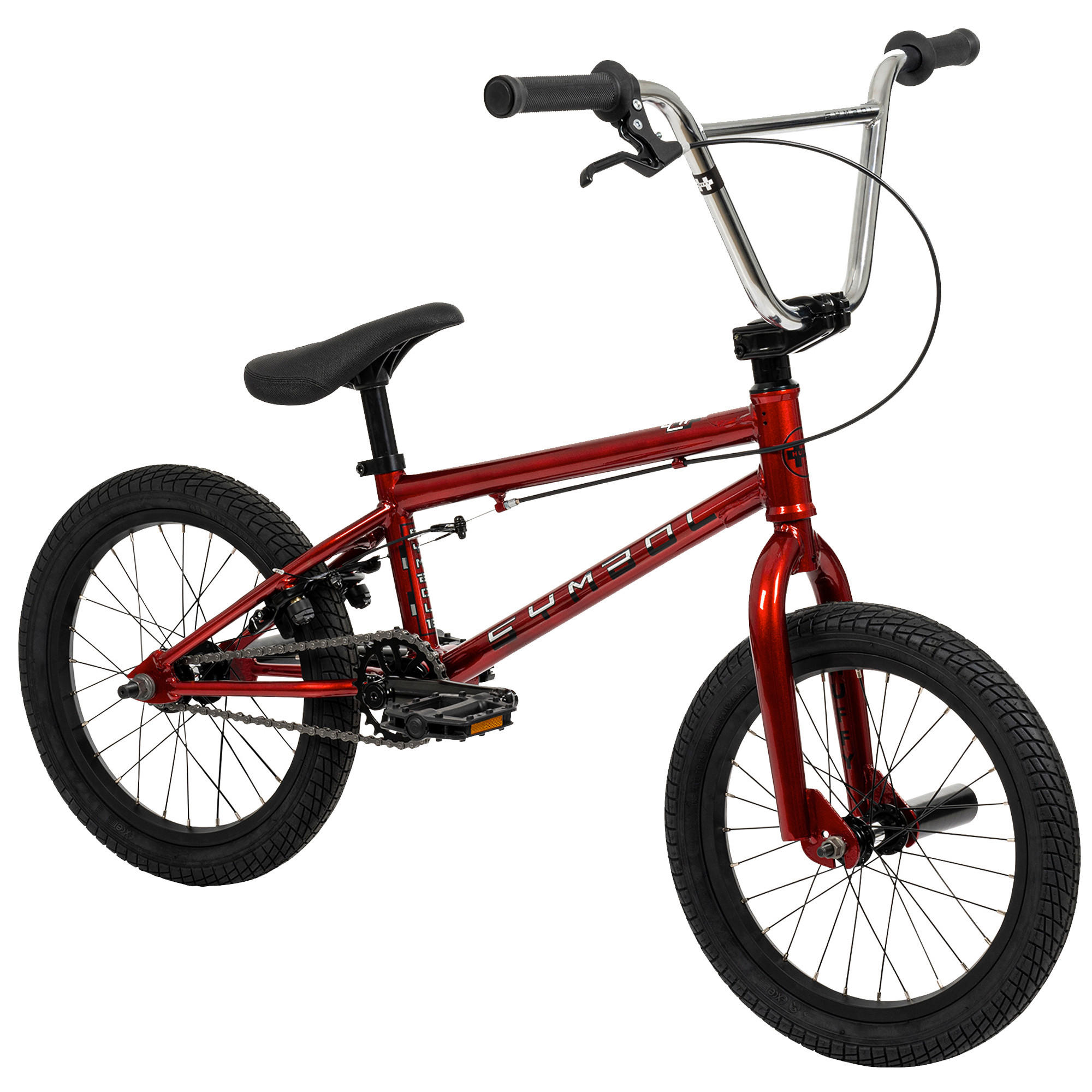 KINDERFAHRRAD 16 Zoll  - Rot, Basics, Metall (72.5/87.5/145cm)