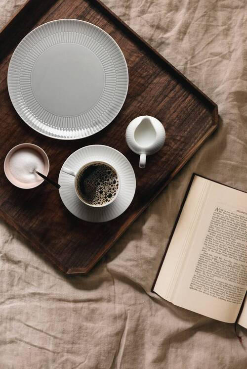 Thumbnail - Seltmann Weiden Espresso-Untertasse Amina, Grau, Keramik, rund, Kaffee & Tee, Tassen, Espressotassen