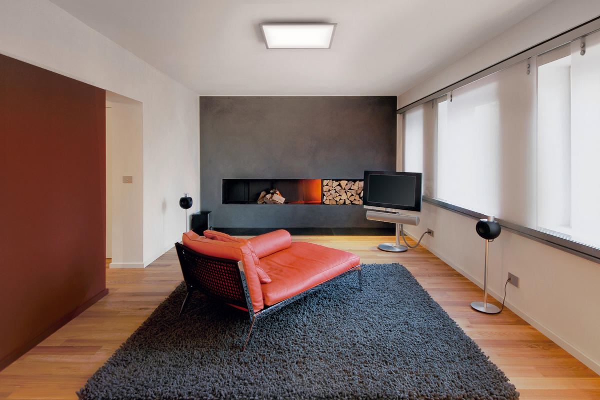 LED-PANEEL 59,5/59,5/5,6 cm    - Weiß, Design, Metall (59,5/59,5/5,6cm) - Ledvance