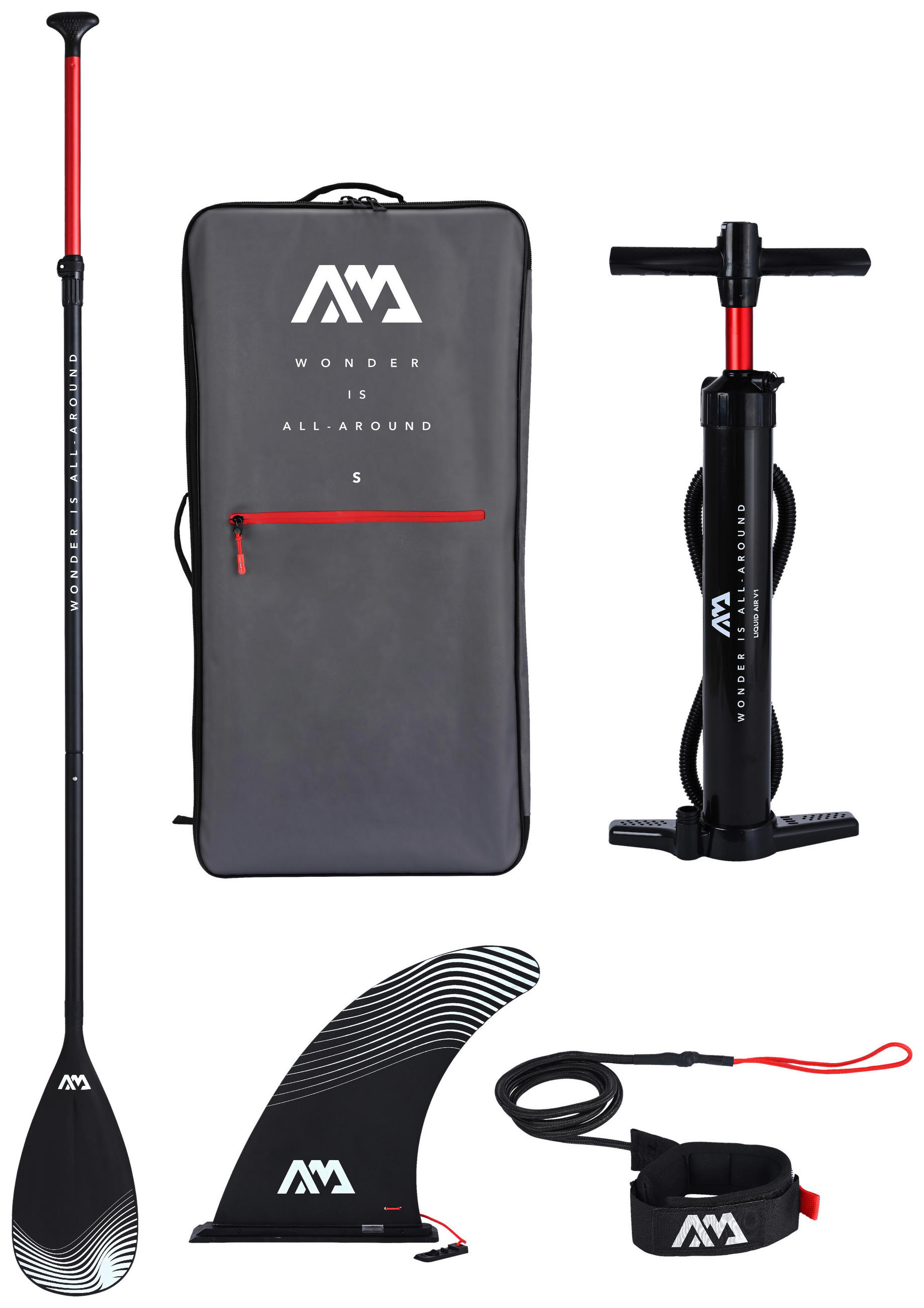 STAND-UP PADDLE BOARD AQUA MARINA BT-23BRP  - Grün, Trend, Kunststoff (300/76/12cm)