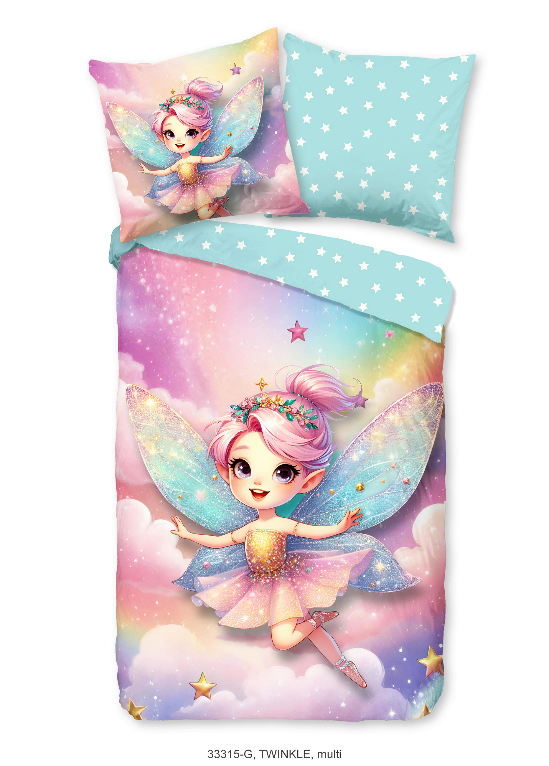 DEČJA POSTELJINA TWINKLE 140/200 cm renforcé tkanina  - Osnovno, tekstil (140/200cm) - Ben'n'jen