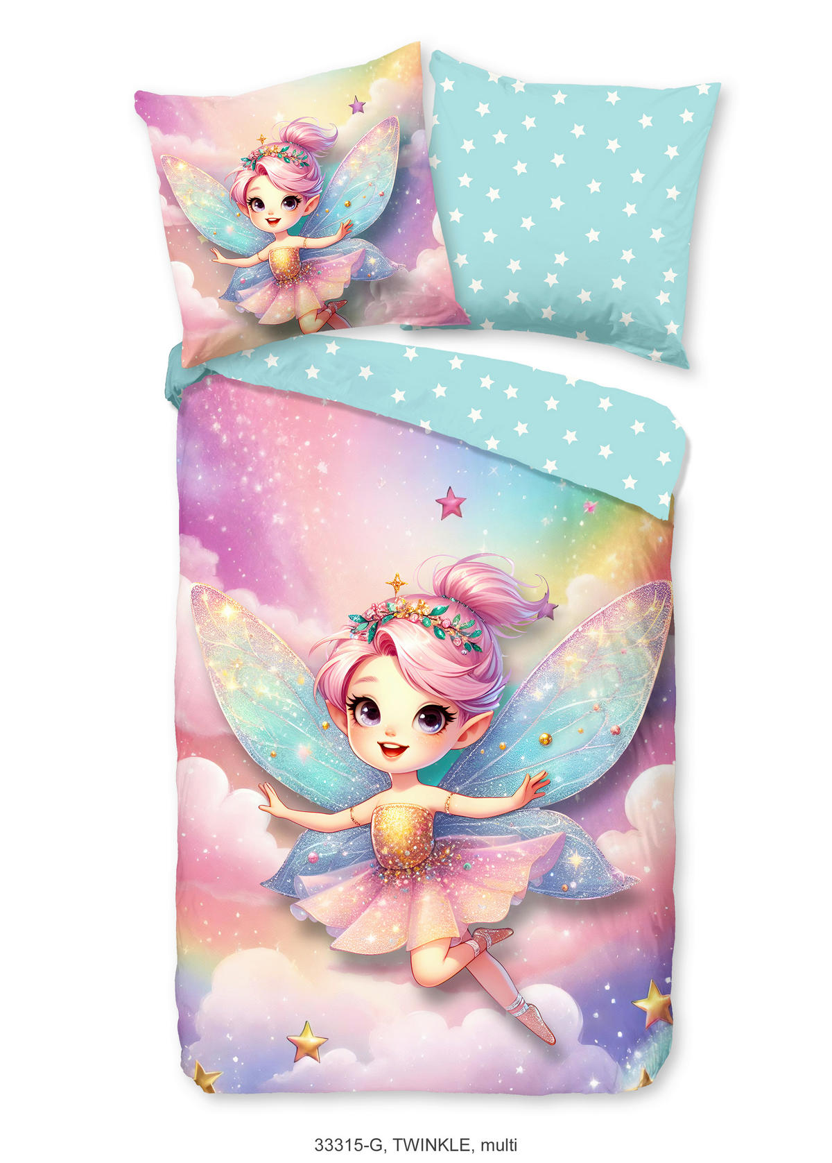 OTROŠKA POSTELJNINA TWINKLE 140/200 cm renforcé  - Basics, tekstil (140/200cm) - Ben'n'jen