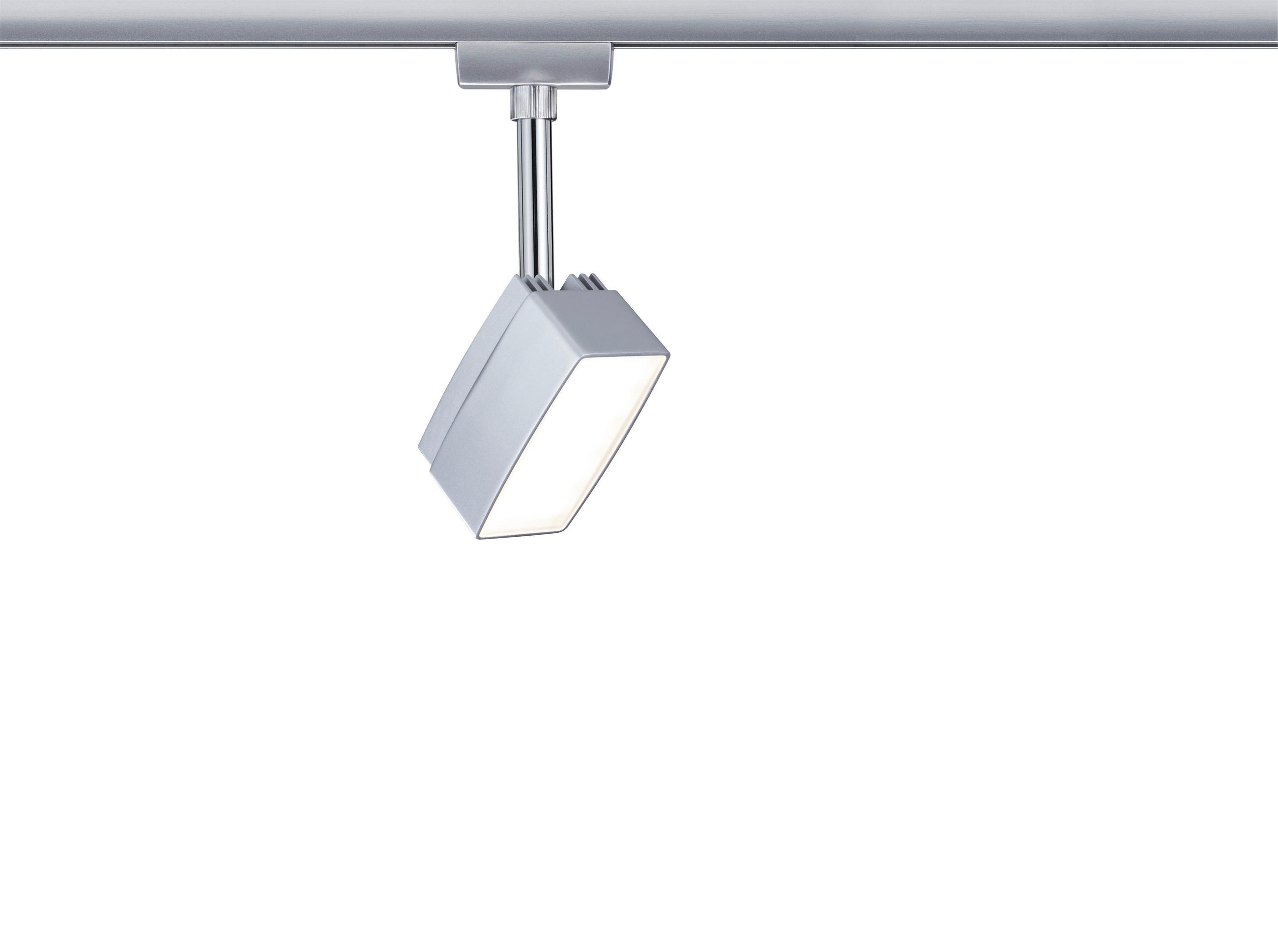 SCHIENENSYSTEM-STRAHLER - Chromfarben, Basics, Metall (5/17,5/4,8cm) - Paulmann