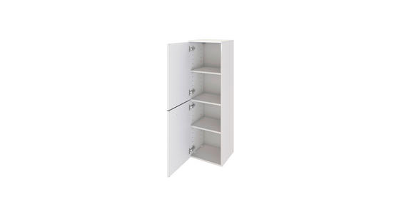 MIDISCHRANK 40/130/35 cm - Edelstahlfarben/Silberfarben, KONVENTIONELL, Holzwerkstoff/Kunststoff (40/130/35cm) - Xora