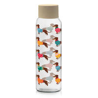 UNIVERZÁLIS PALACK 0,5 l  - sárga/barna, Basics, üveg (0.5l)