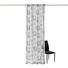 ÖSENSCHAL halbtransparent 140/245 cm - Weiß/Grau, Trend, Textil (140/245cm) - Esposa