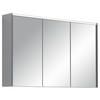 SPIEGELSCHRANK 110/68,3/15 cm  - Anthrazit/Alufarben, MODERN, Glas/Holzwerkstoff (110/68,3/15cm) - Voleo