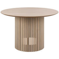 STOL ZA BLAGOVAONICU  boje hrasta  drvo, drvni materijal      - bijela/boje hrasta, Trend, drvni materijal/drvo (120/75cm) - MID.YOU