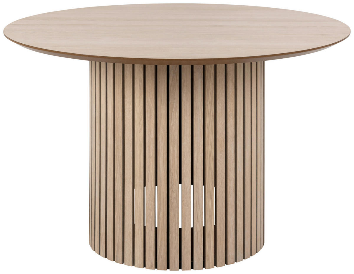 STOL ZA BLAGOVAONICU  boje hrasta  drvo, drvni materijal      - bijela/boje hrasta, Trend, drvni materijal/drvo (120/75cm) - MID.YOU