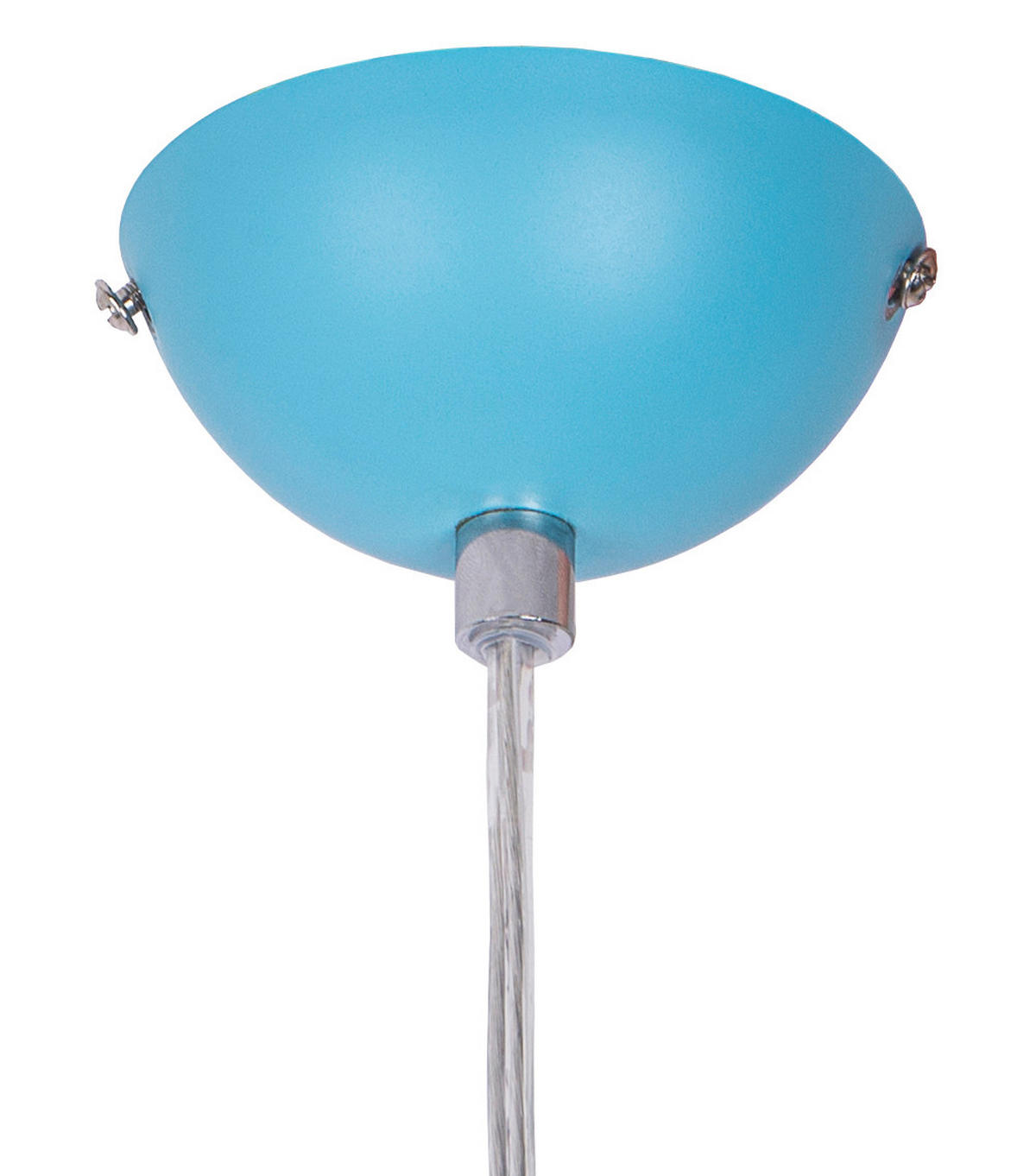 HÄNGELEUCHTE 23/21 cm  - Blau/Weiß, Design, Metall (23/21cm)