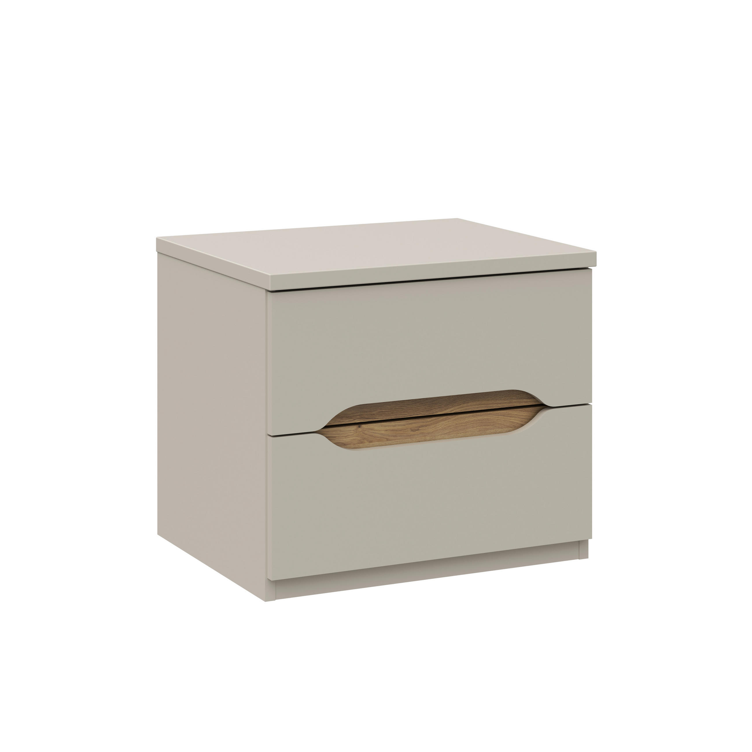 NOĆNI ORMARIĆ boje pijeska   - boje pijeska, Moderno, drvni materijal (50,4/44,3/41,5cm) - Hom`in