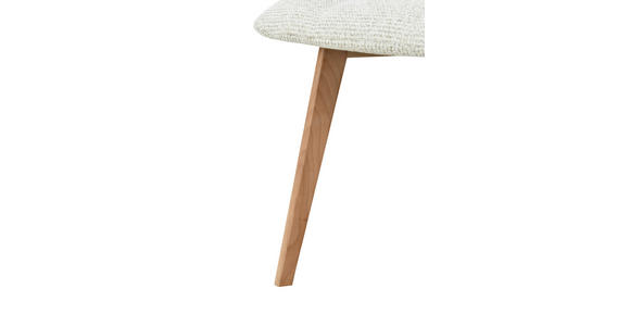 STUHL  Stoffauswahl Leinenoptik  - Beige/Naturfarben, Design, Holz/Textil (45/89/53cm) - Carryhome