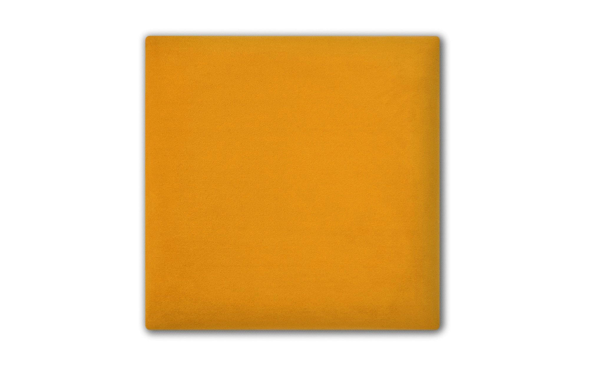 AKUSTICKÝ PANEL 40/40 cm   - hořčicově žlutá, Basics, dřevo (40/40cm)